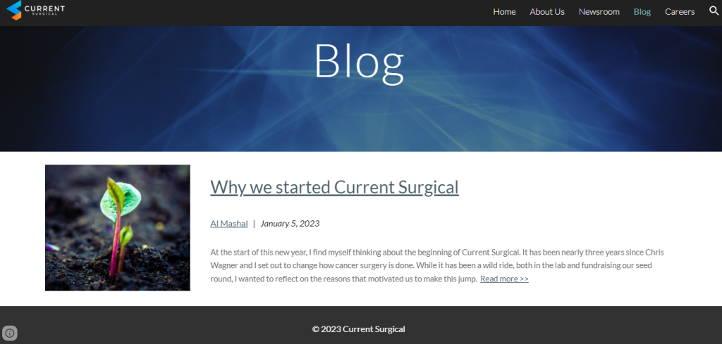 Current Surgical daily news