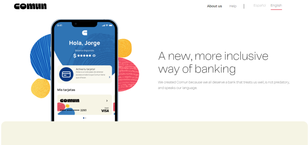 Comun; A new more inclusive way of banking