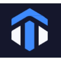 The logo of Tangle.io with blue background