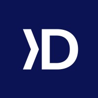The logo of DirectID with Blue Background