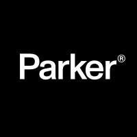 The Logo of Parker with Black Background
