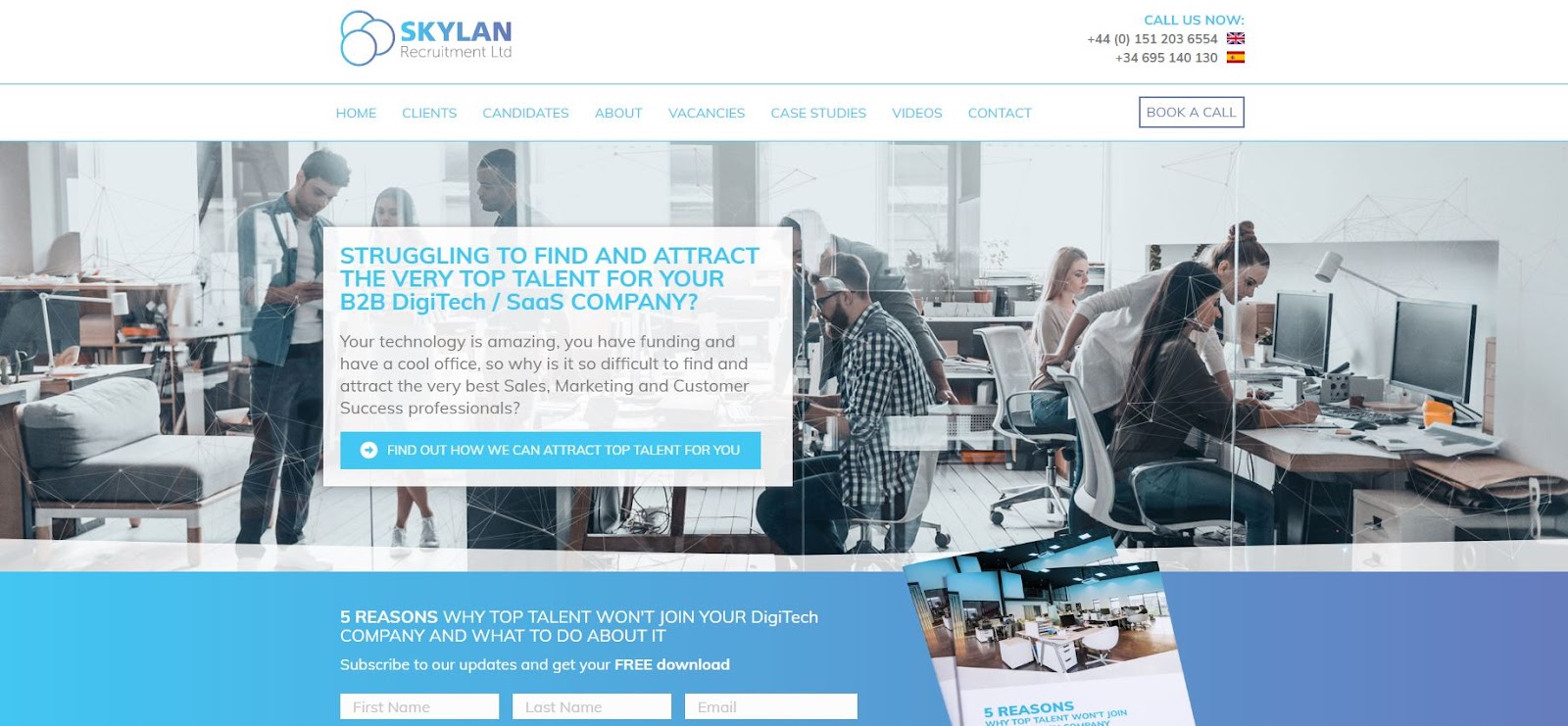 SKYLAN Recruitment is a staffing and recruiting startup that specializes in providing recruitment