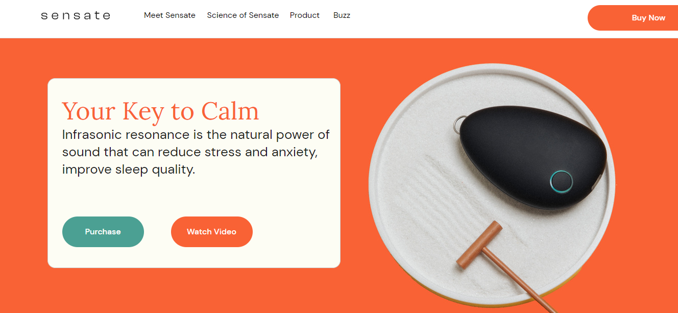 Sensate raises $3.2M in seed funding to bring stress-reducing technology to consumers.