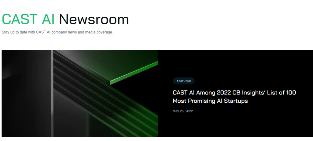 CAST AI Newsroom