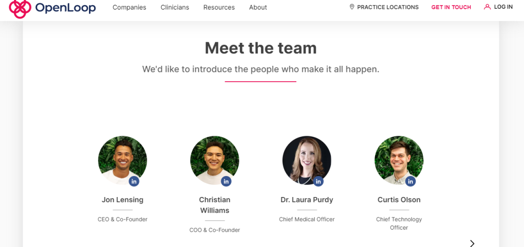 Meet the team of OpenLoop