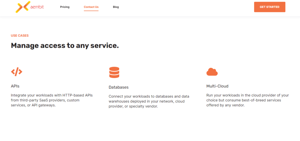 Manage access to any service with Aembit