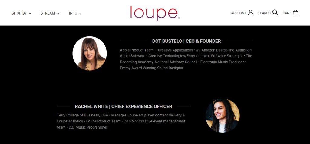 Meet the team of Loupe Art + Music