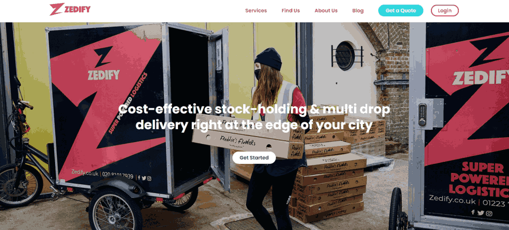 Zedify Raises $6,097,000 to Support Expansion and Growth of Cargo Bike Delivery Service.