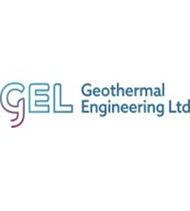 The Logo of Geothermal Engineering Ltd with white Background