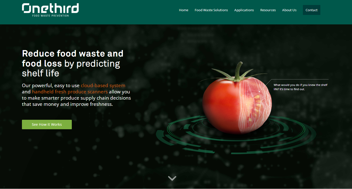 OneThird Secures $3,000,000 Seed Round Led by Pymwymic to Reduce Food Waste Globally.