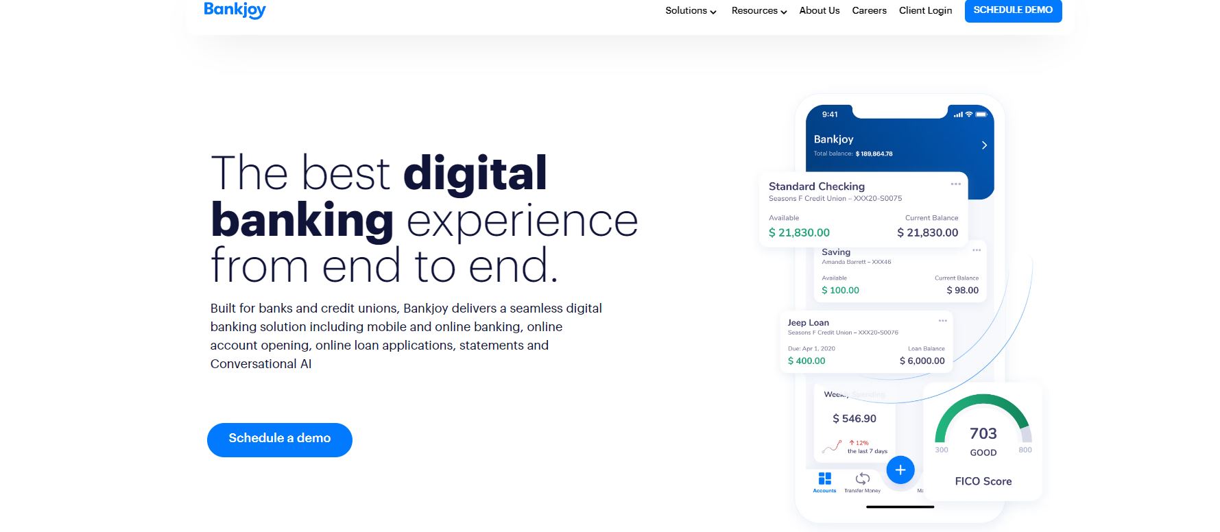Bankjoy is revolutionizing the banking industry with its modern banking technology