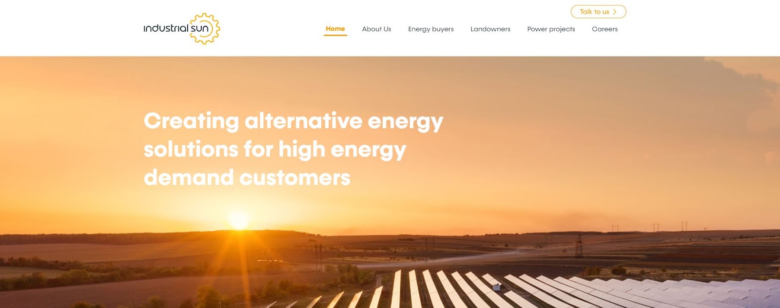 Industrial Sun, a renewable energy and storage developer