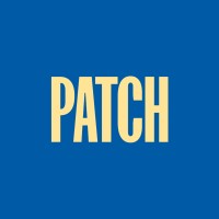The Logo of Patch with blue Background
