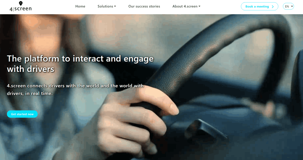 4.screen Secures $22.95 Million to Expand the Driver Interaction Platform.