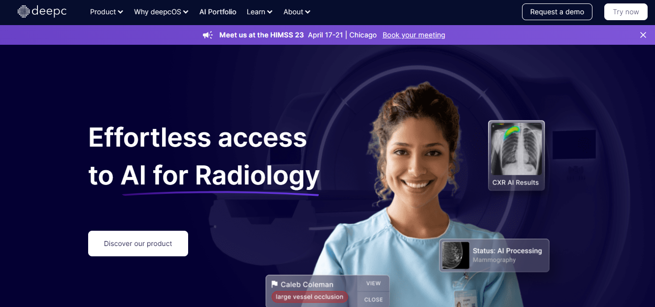deepc Raises $13 Million in Series A Funding to Modernize Radiology AI