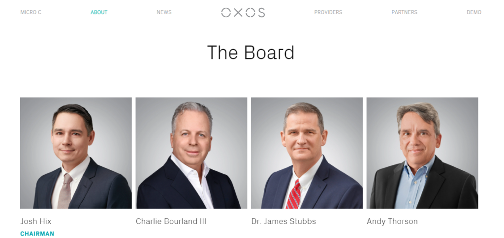 The team of OXOS Medical