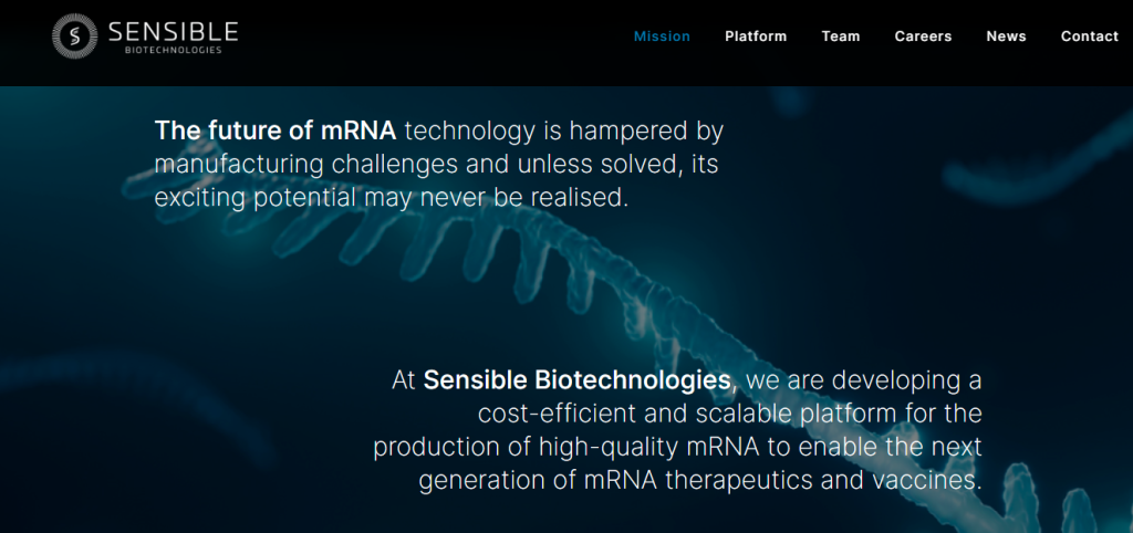 The mission of sensible Biotechnology
