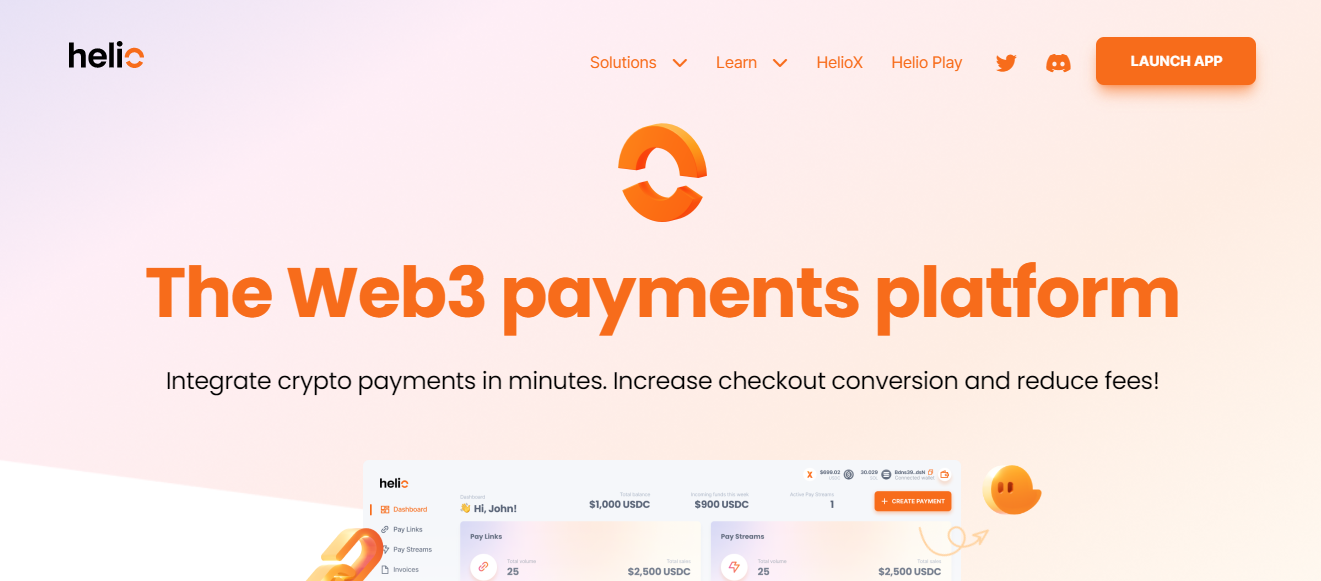 Helio Raises $3.3M in Seed Funding to Revolutionize Web3 Payments