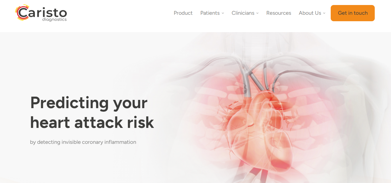 Caristo Diagnostics Raises $16.3M in Series A Funding for Cardiovascular Diagnostic Tools