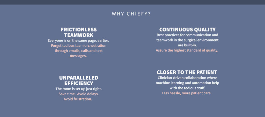 Why to choose Chiefy