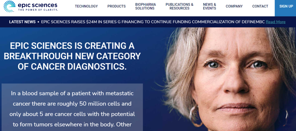 The New Category of Epic Sciences in Cancer Diagnostics