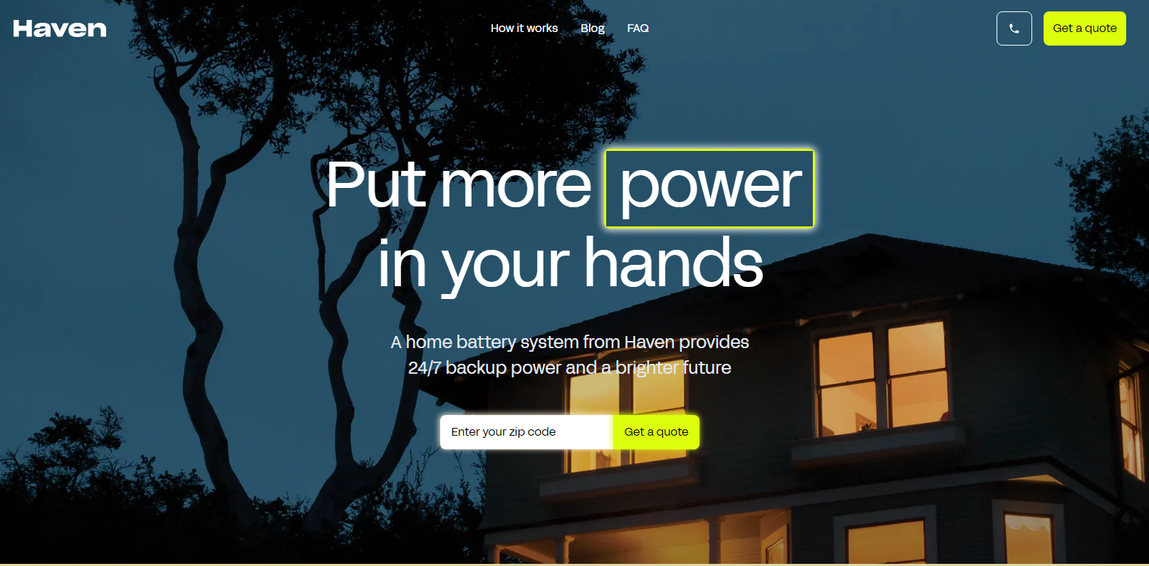 Haven Energy Raises $4.2 Million in Seed Funding to Accelerate Adoption of Home Energy Storage.