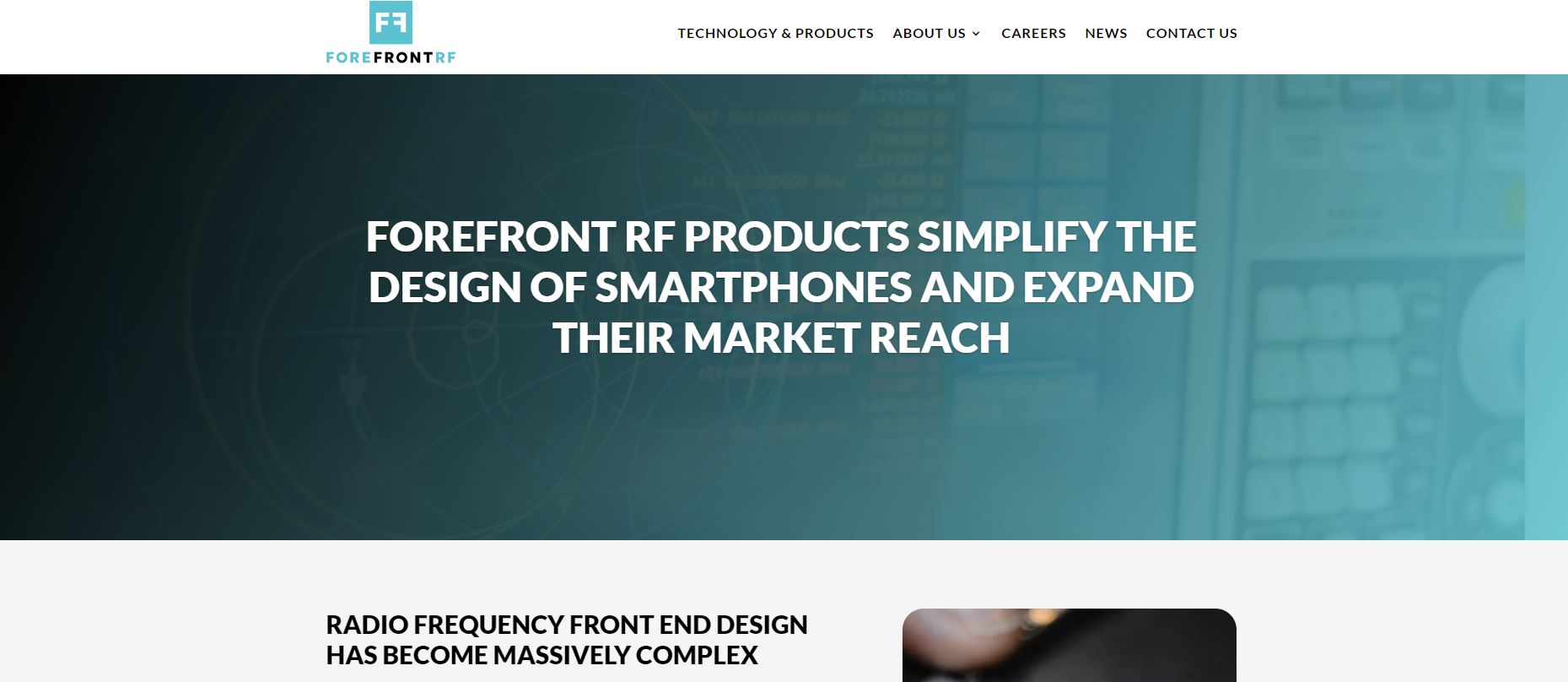 With recent funding of $6.7M, Forefront RF has garnered investment from reputed firms