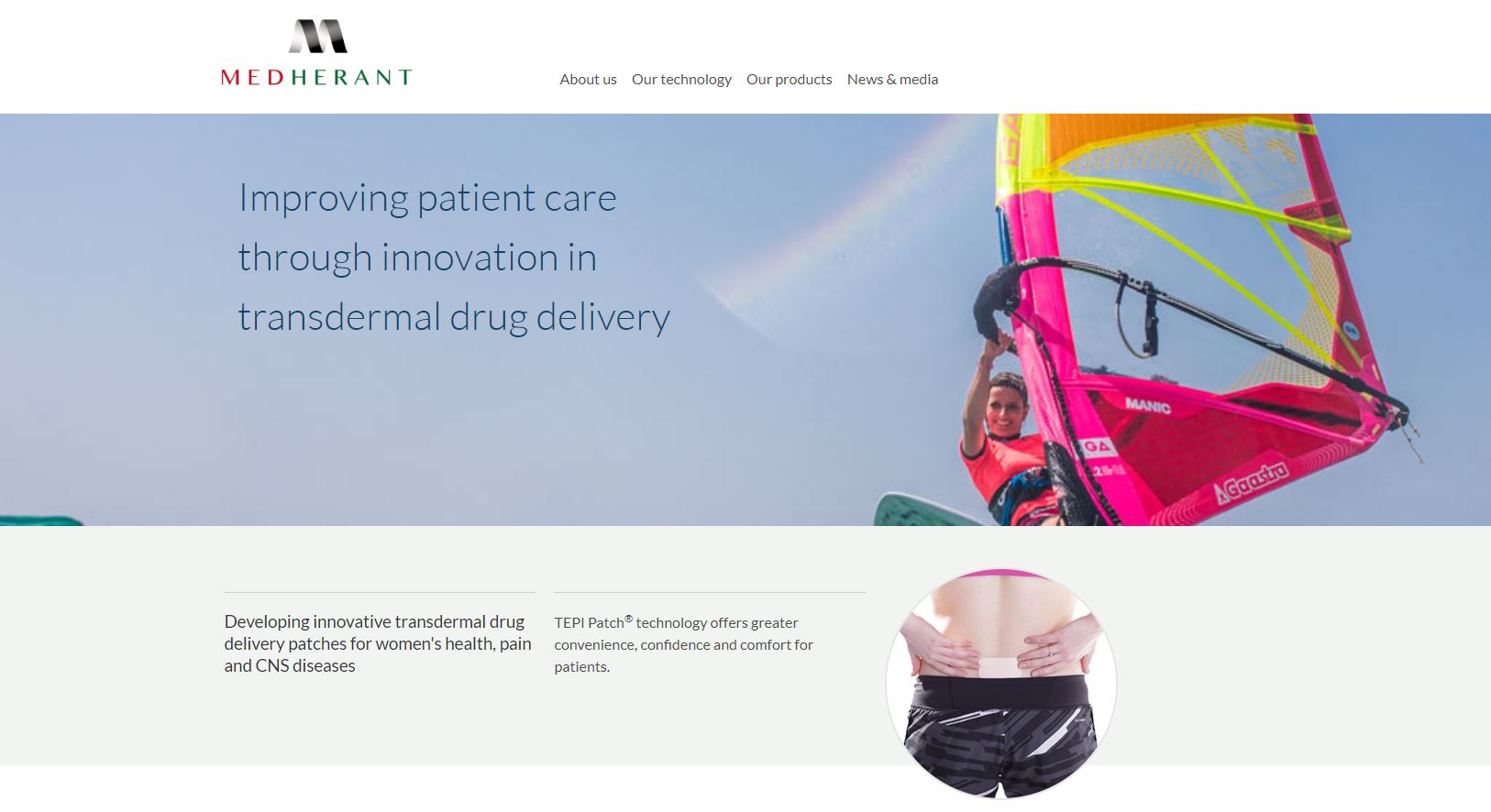 Medherant has recently raised $3.7M and is developing innovative treatments