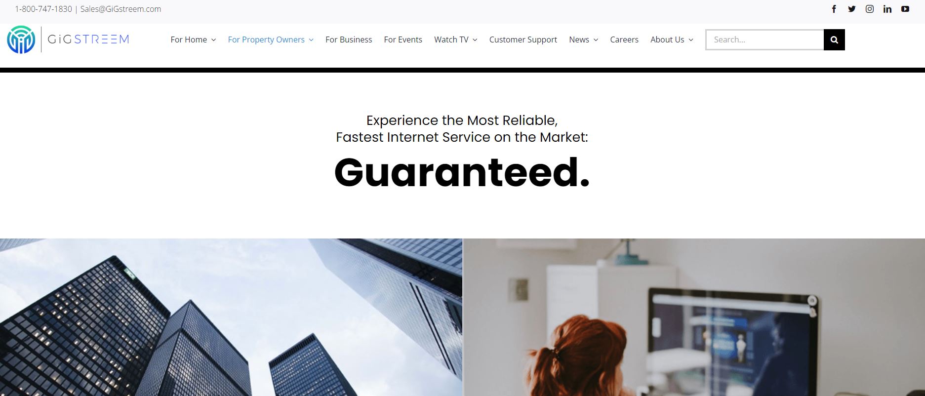 With $59 million in funding and a mission to revolutionize the telecommunications industry, GiGstreem offers the most reliable and fastest internet service on the market