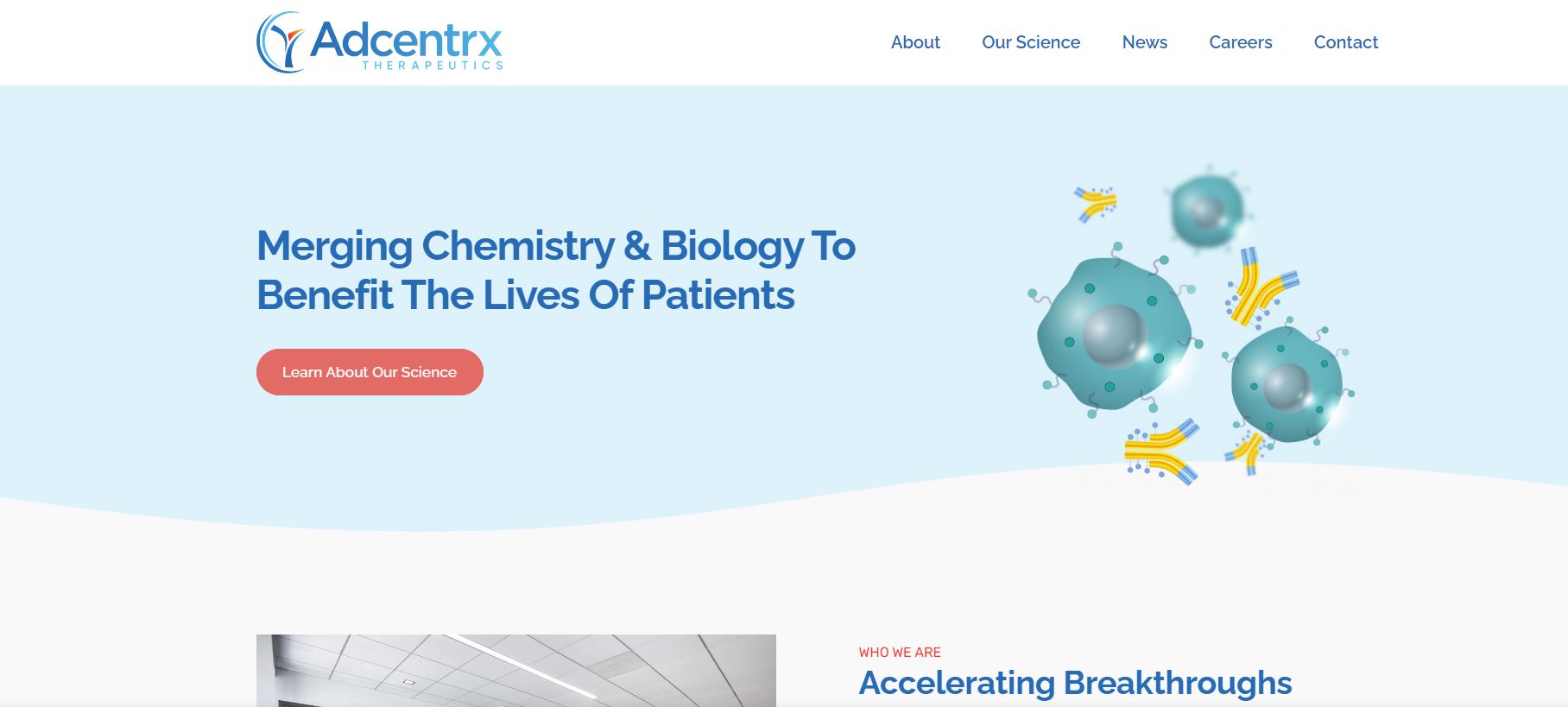 With the completion of their Series A funding round, having raised $38 million, Adcentrx has established itself as a leading company in the biotechnology research industry