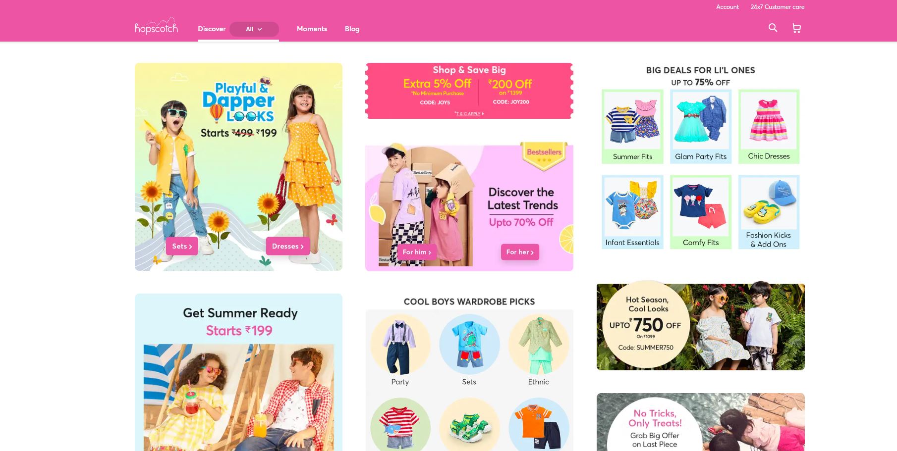 Hopscotch, India’s most significant online kids’ fashion brand secured $20M in funding