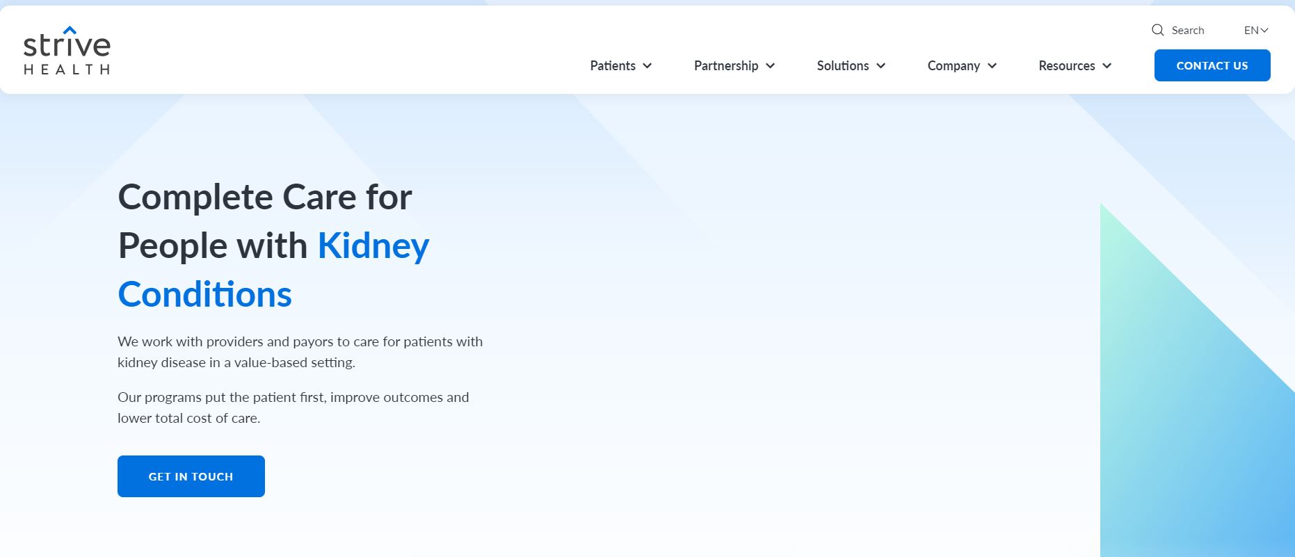 Discover the future of value-based kidney care with Strive Health, a startup that has secured $166 million in Series C funding