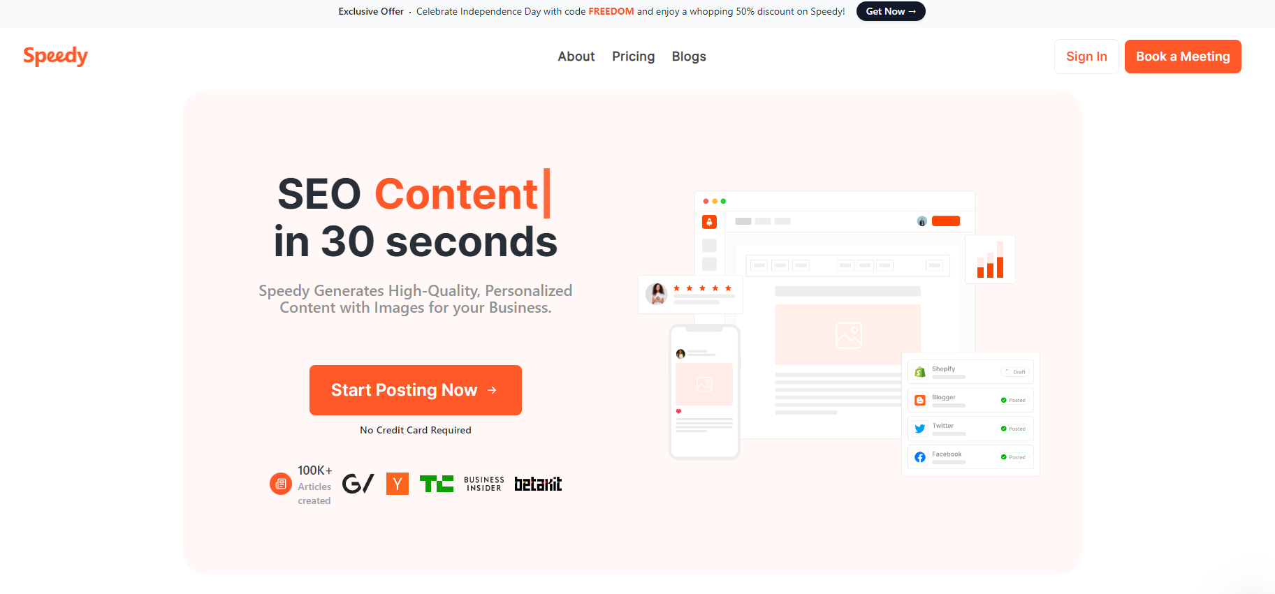 With a staggering $2.5M in funding, Speedy is poised to revolutionize the way businesses generate high-quality, personalized content with images.