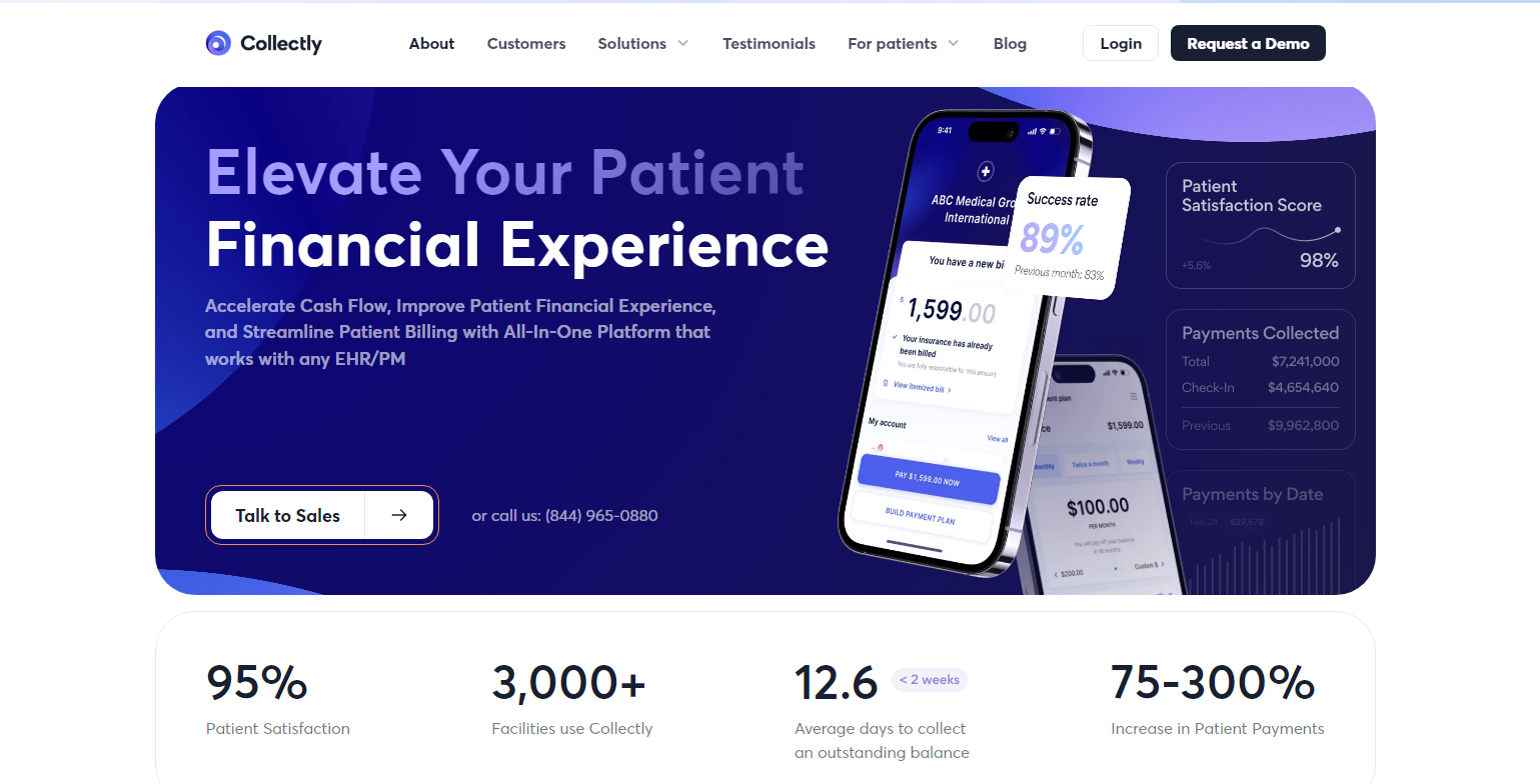 Collectly, Inc. Raises $29 Million in Series A Funding to Revolutionize Healthcare Financial Experience