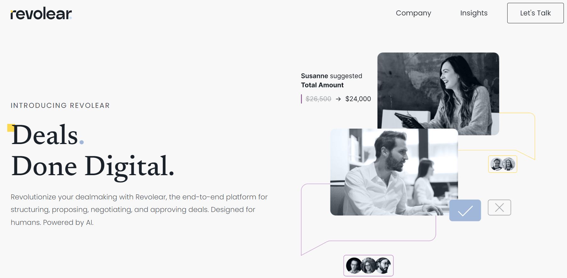 With a remarkable $6M raised in seed funding and led by visionary founder Raja Singh, Revolear is poised to transform the way deals are structured, proposed, negotiated, and approved.