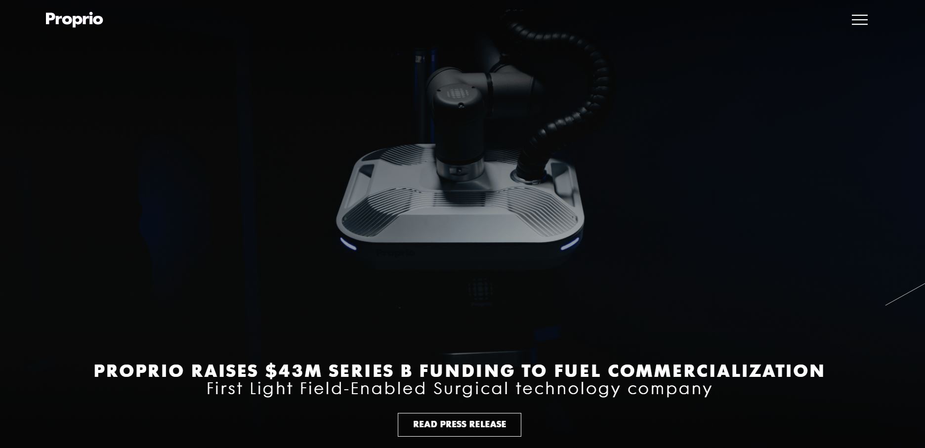Proprio: Cutting-edge medical equipment startup founded by Gabriel Jones, secures $43M in Series B.